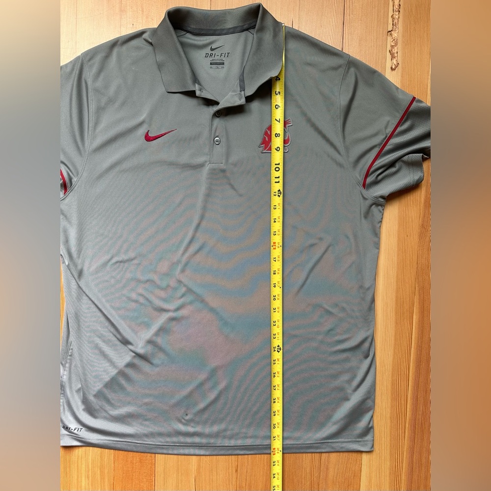 Washington State Cougars Nike Dri-Fit Golf Polo Shirt Men’s XXL - Picture 7 of 8